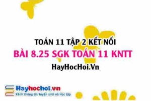 Bài 8.25 SGK Toán 11 Tập 2 Kết nối tri thức: Xác suất các chuyến bay khởi hành đúng giờ